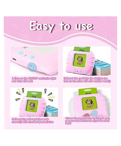 Talking Flash Cards Educational Learning Toys  | CARD EDUCATIONAL DEVICE
