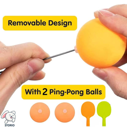 Storio Toys Space Theme Indoor Outdoor Table Tennis Trainer for Adults Teenagers Kids Toy Sports Toys for 3 4 5 6 8 Years Old