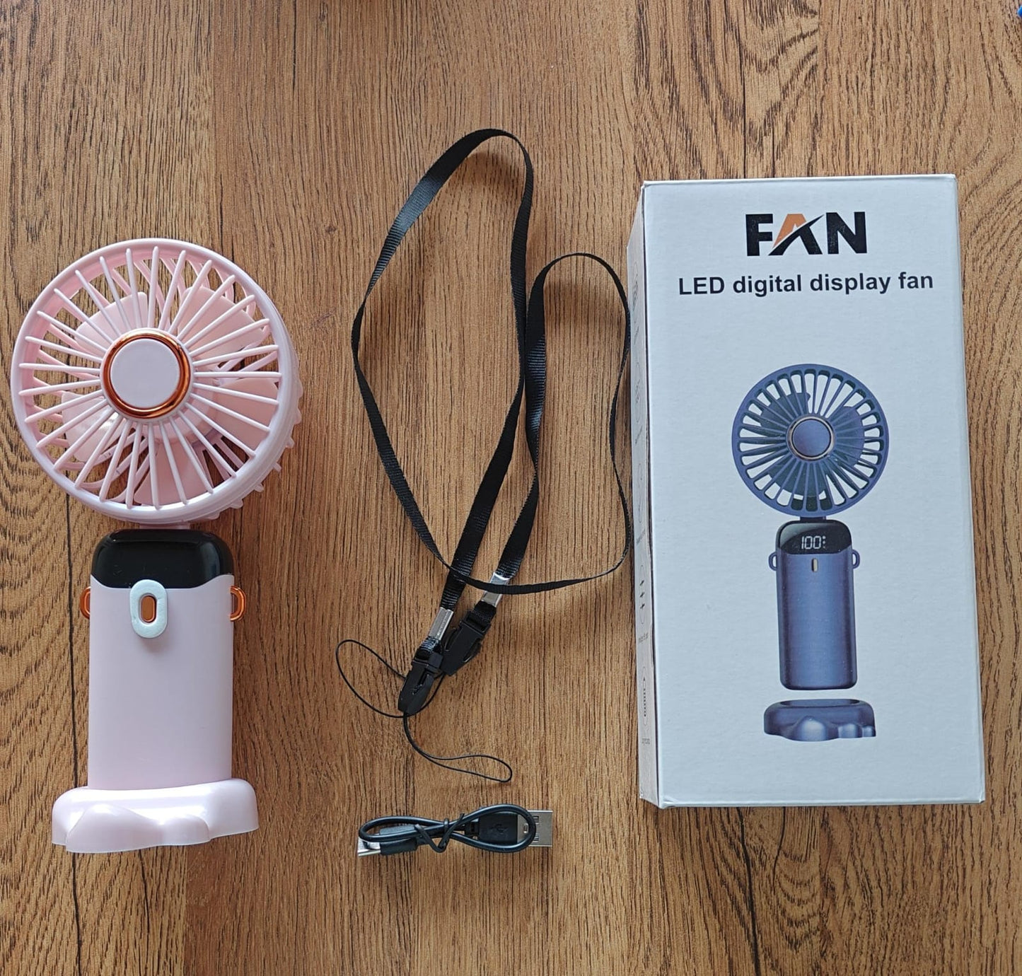 Portable Mini Fan USB Rechargeable Mini Air Cooler Hand Held Small Fan