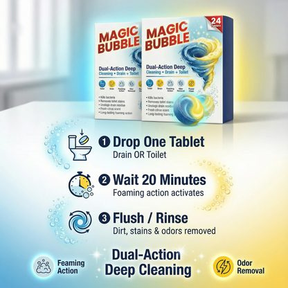 Magic Bubble Cleaning Tablets | 🔥BUY 1 GET 1 FREE🔥