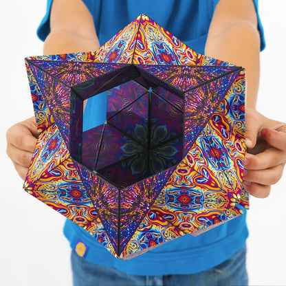 The shape-shifting magnetic puzzle cube