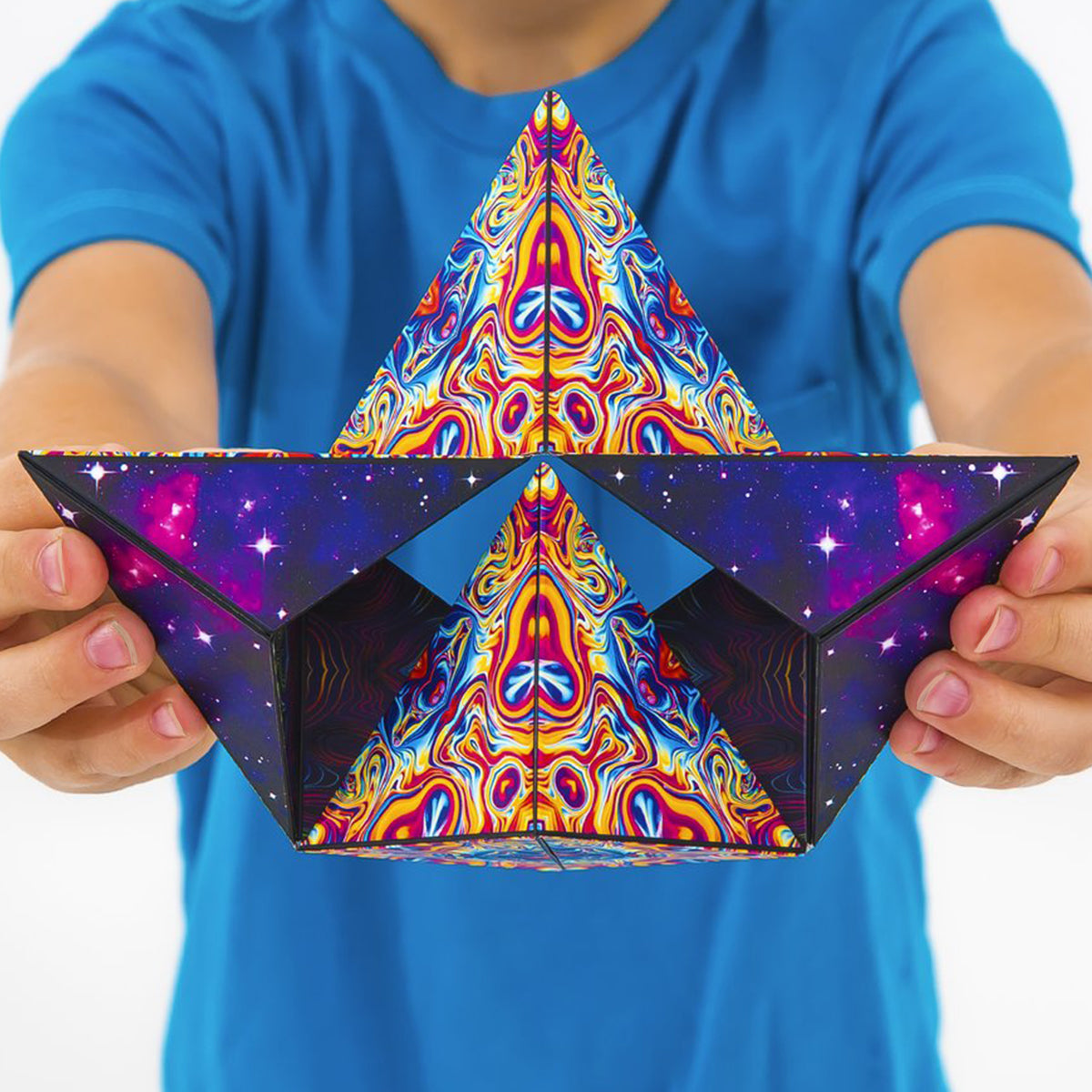 The shape-shifting magnetic puzzle cube