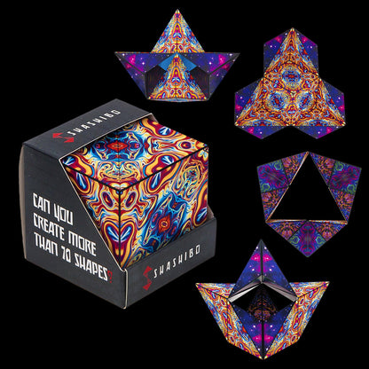 The shape-shifting magnetic puzzle cube