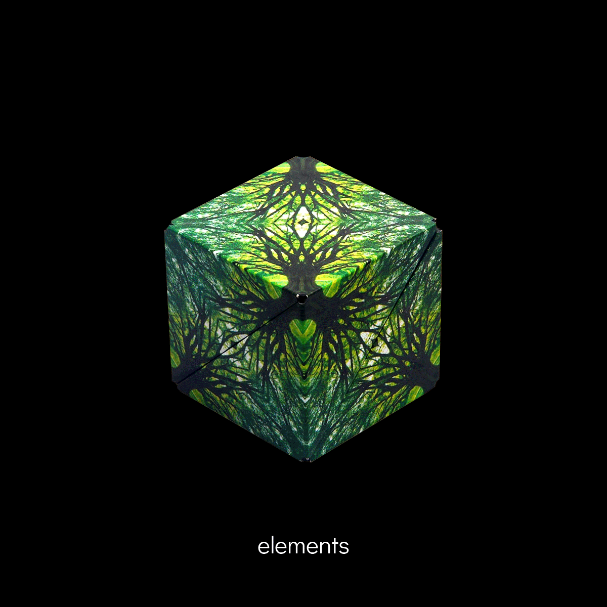 The shape-shifting magnetic puzzle cube